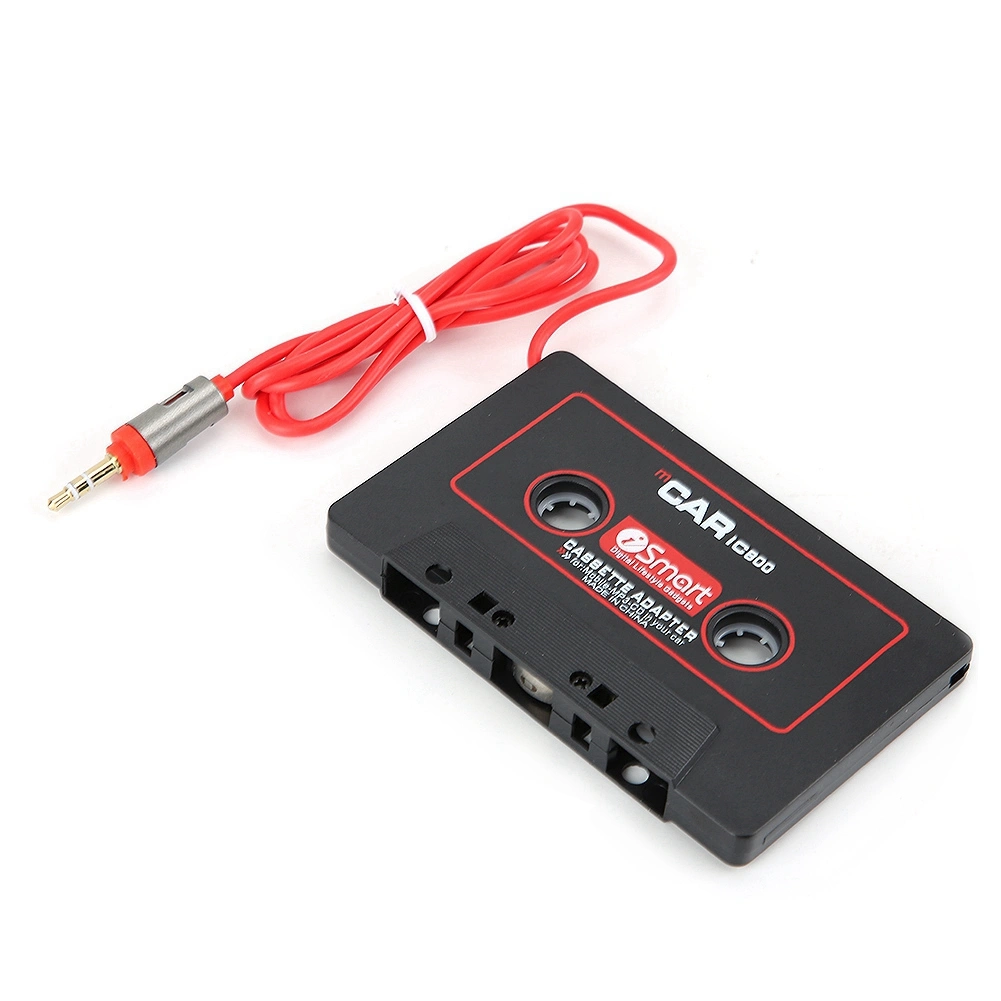 Car Stereo Cassette Tape Adapter CD MD MP3 MP4 Player to 3.5mm Aux Audio for Mobile Phone