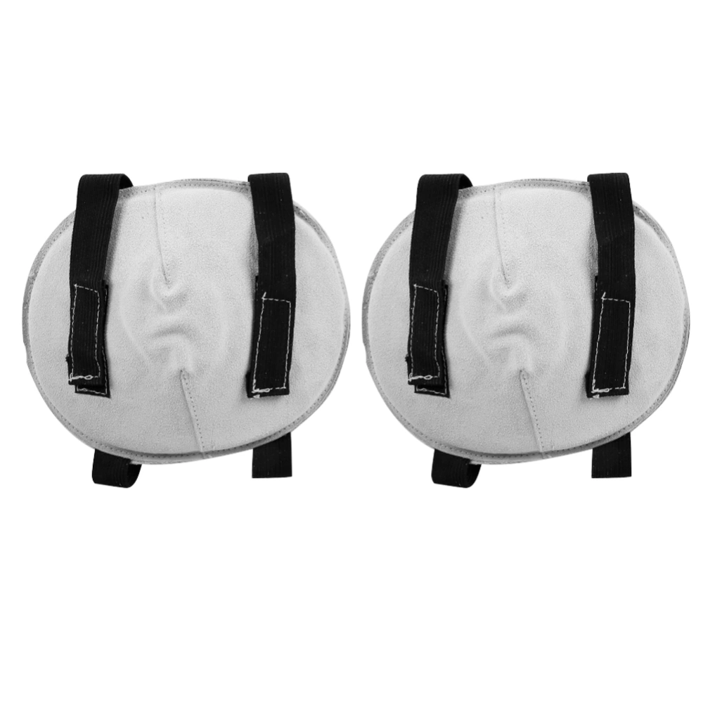 Professional Cowhide Antiwear Knee Pads Cushion Welding Heavy Duty Work Safety Protection