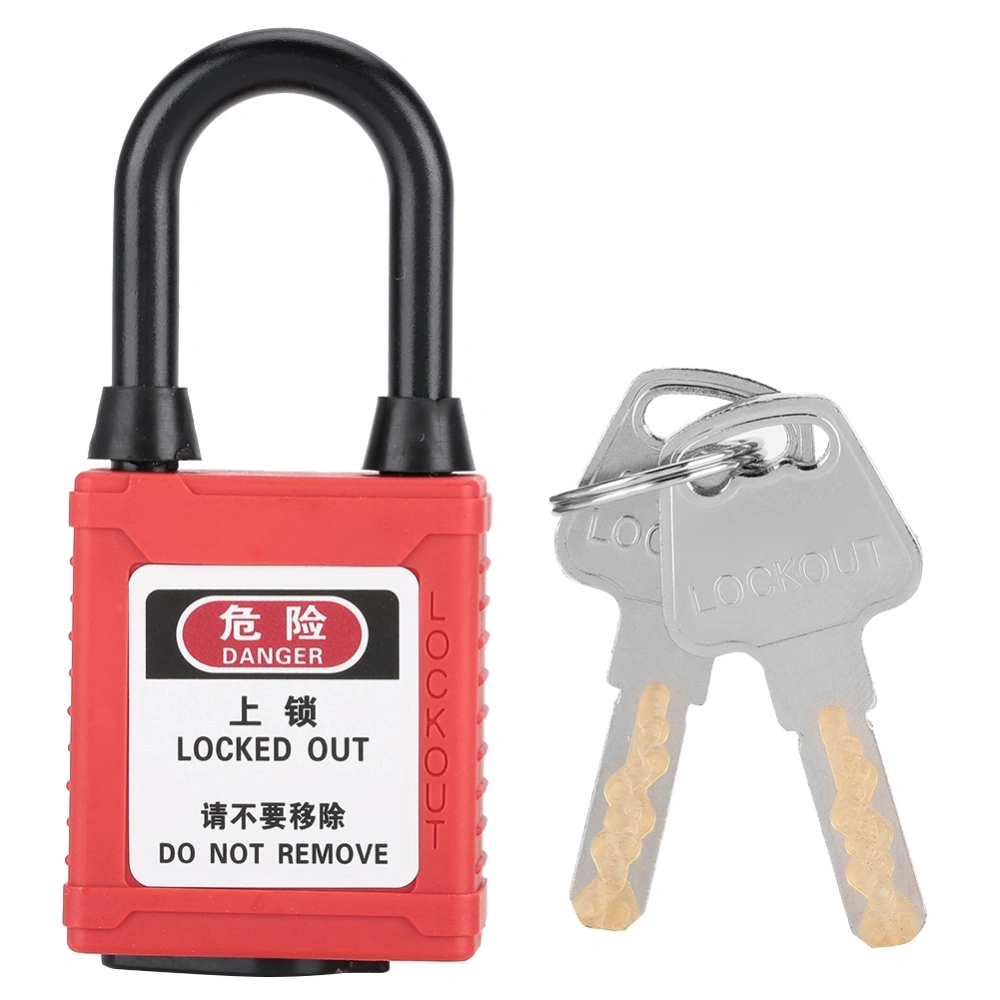 Dust Proof Insolation Lock Beam Safety Lockout Lock Tag Out Padlock