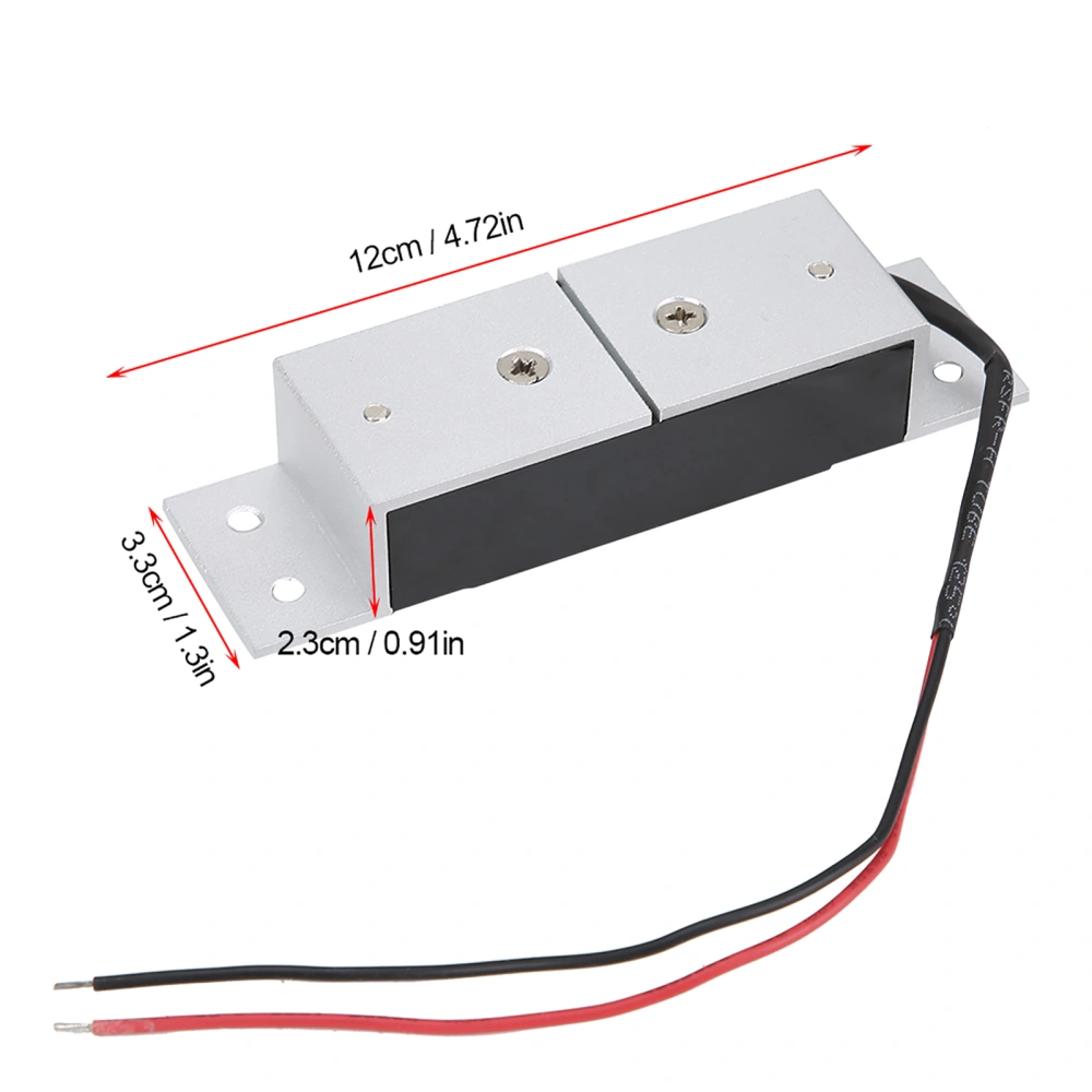 DC12V 60KG Mini Magnetic Electromagnetic Door Cabinet Drawers Lock