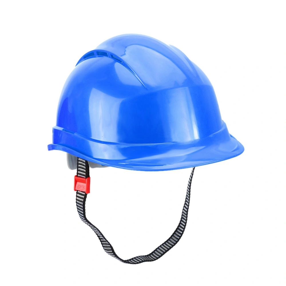 Breathable ABS Safety Helmet Hard Hat Outdoor Construction Work Protective Cap(Blue)