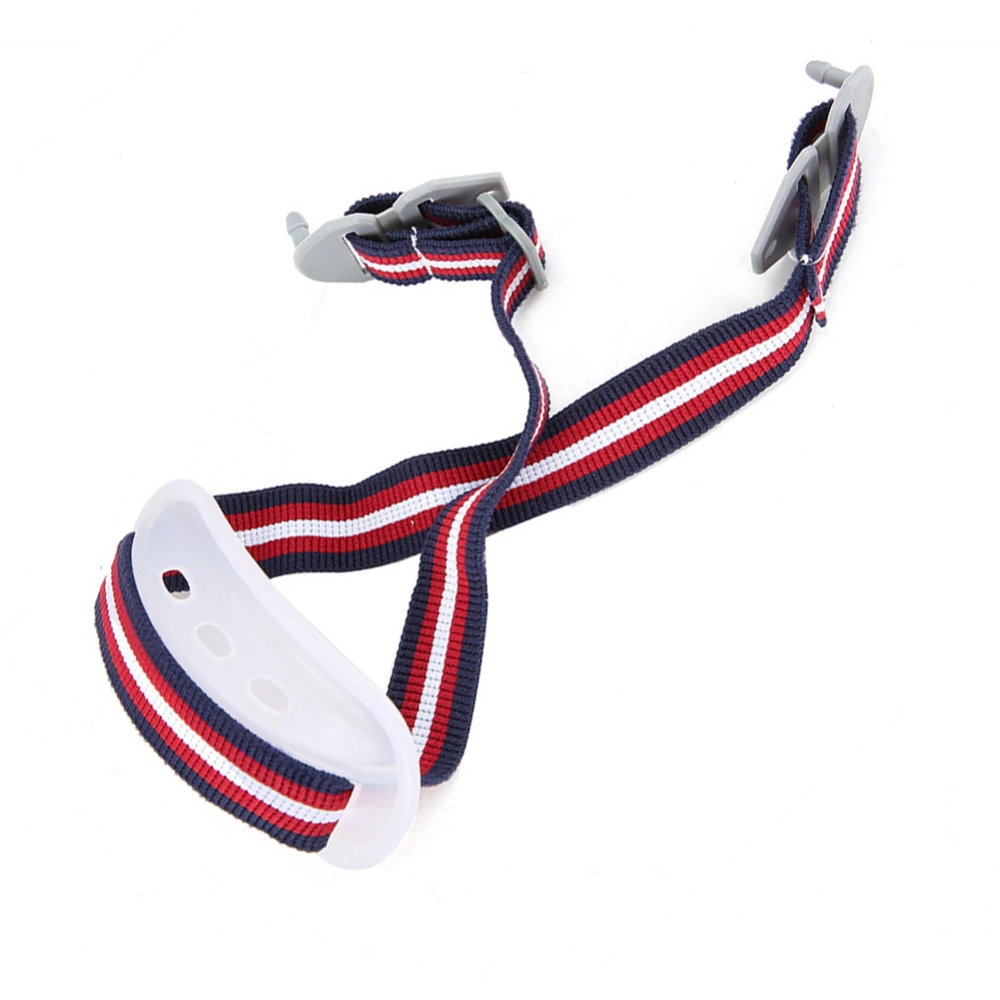 Safety Construction White Hard Hat Chin Strap Detachable Sling for Helmet Lower Jaw