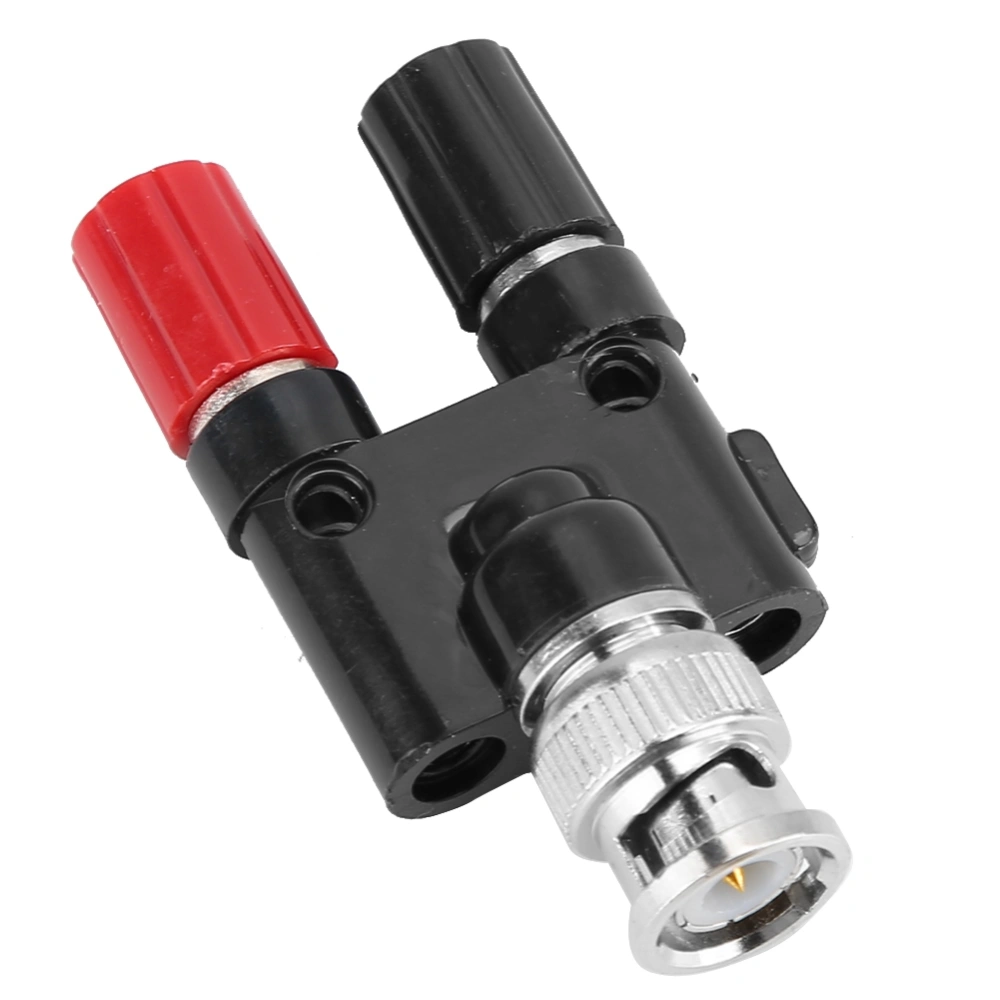 Male to 4MM Binding Posts Banana Plug Jack Coaxial Adapte Connector BNC Male Terminals