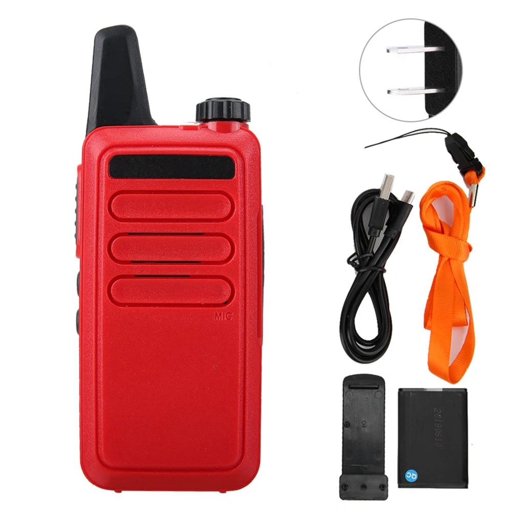 Mini Ultra Thin Anti Interference HD Two Way Radio Walkie Talkie Fits for Baofeng(Model F)