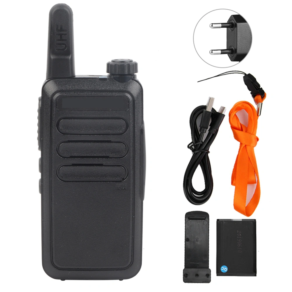 Mini Ultra Thin Anti Interference HD Two Way Radio Walkie Talkie Fits for Baofeng(Model C)