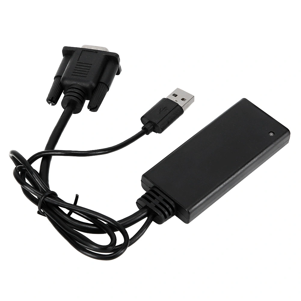 Portable Mini High Definition VGA to HDMI Cable USB Video Converter Audio Adapter