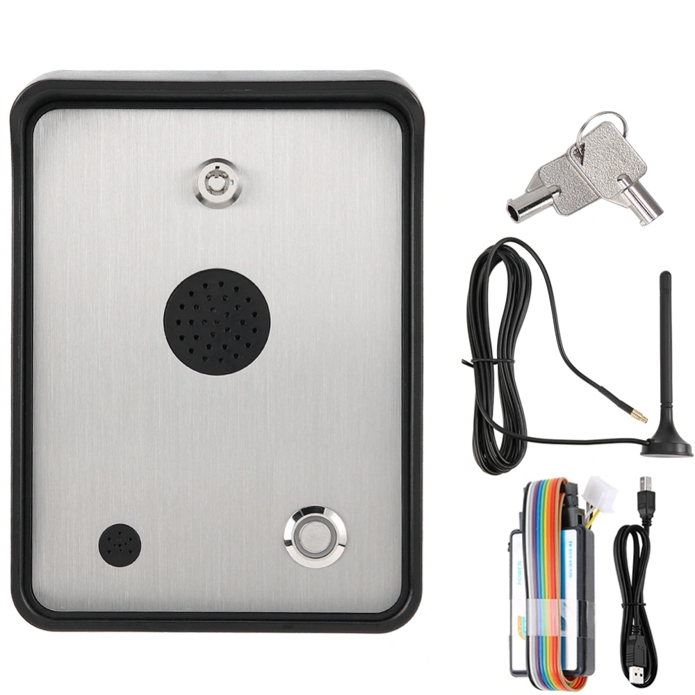 GSM Audio Intercom for Single House Door and Gate Opener Access Controller