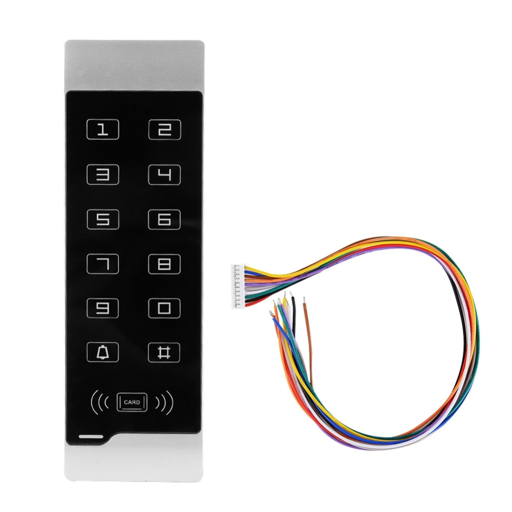 116 Touch Screen Password Keypad Access Control Reader Card Waterproof