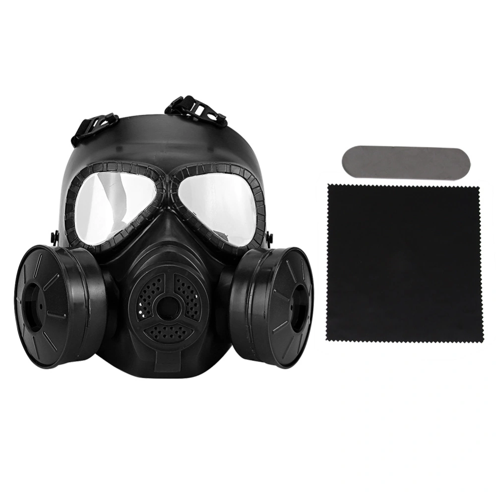 Full Face Gas Simulation Mask Military Reality CS Field Protective Helmet Commando