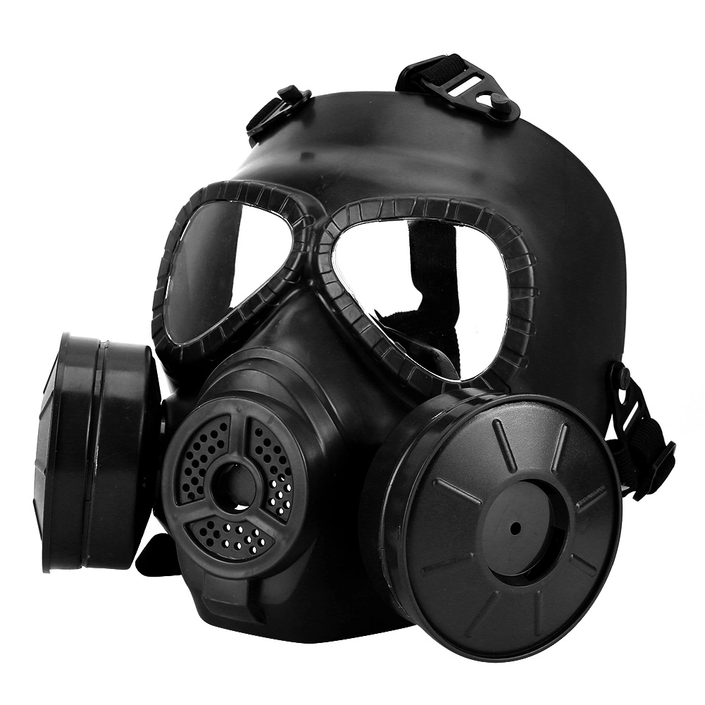 Full Face Gas Simulation Mask Military Reality CS Field Protective Helmet Commando