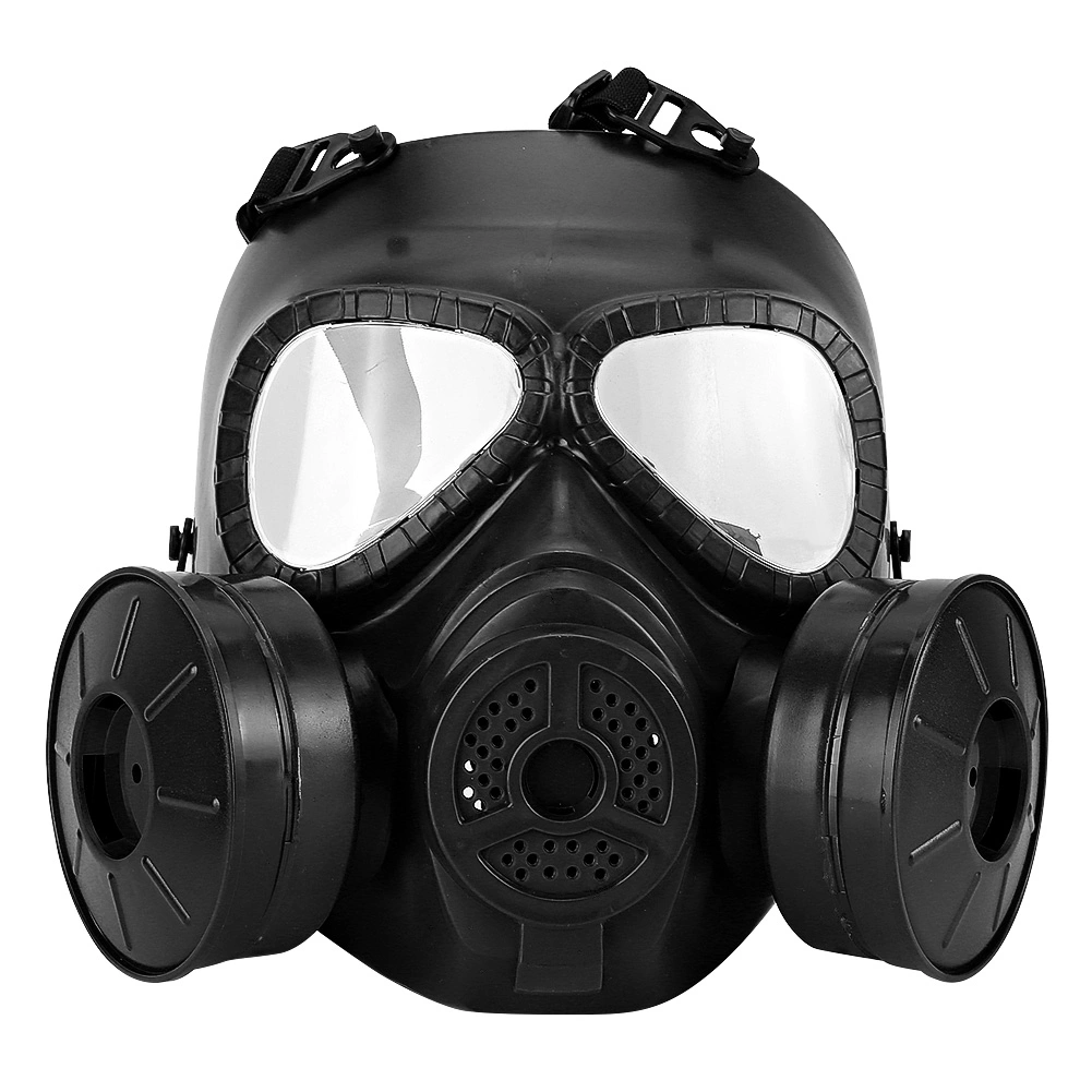 Full Face Gas Simulation Mask Military Reality CS Field Protective Helmet Commando