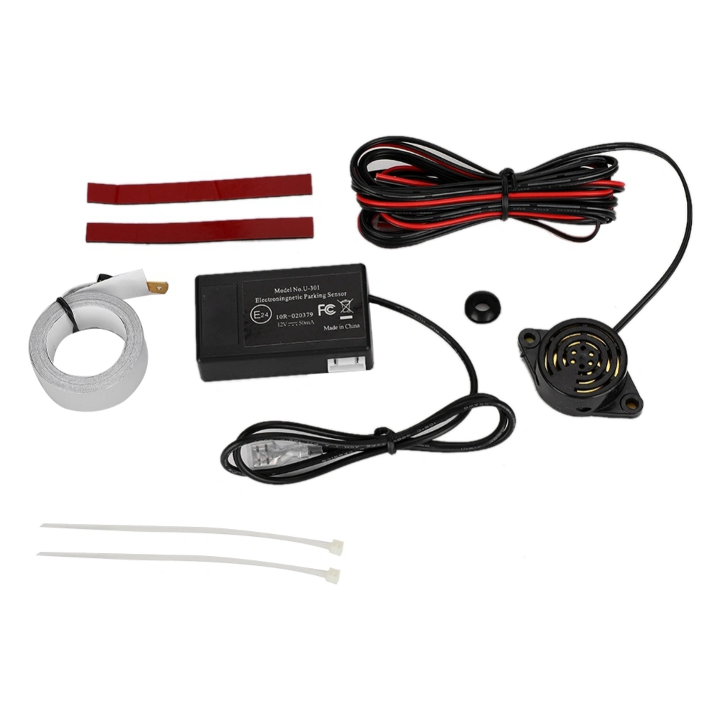 Universal Car Electromagnetic Induction Reverse Parking Radar with Buzzer Alarm