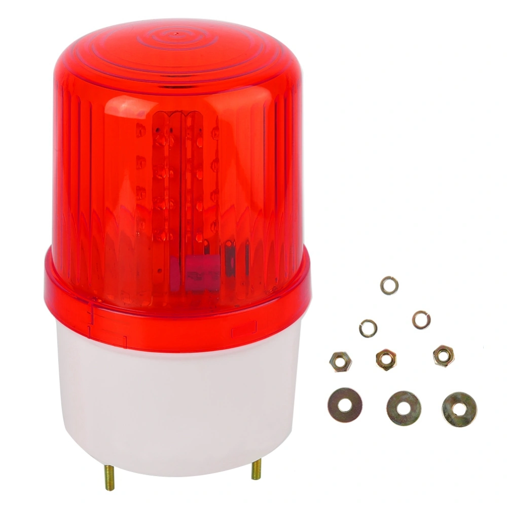 Outdoor Warehouse Red LED Warning Light Flashing Beacon Traffic Construction(110V)