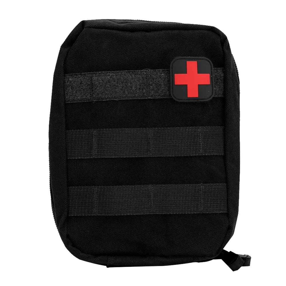 Molle Magic Poster Military First Aid Supplies Kit Survive Medicine Storage Bag(Black)