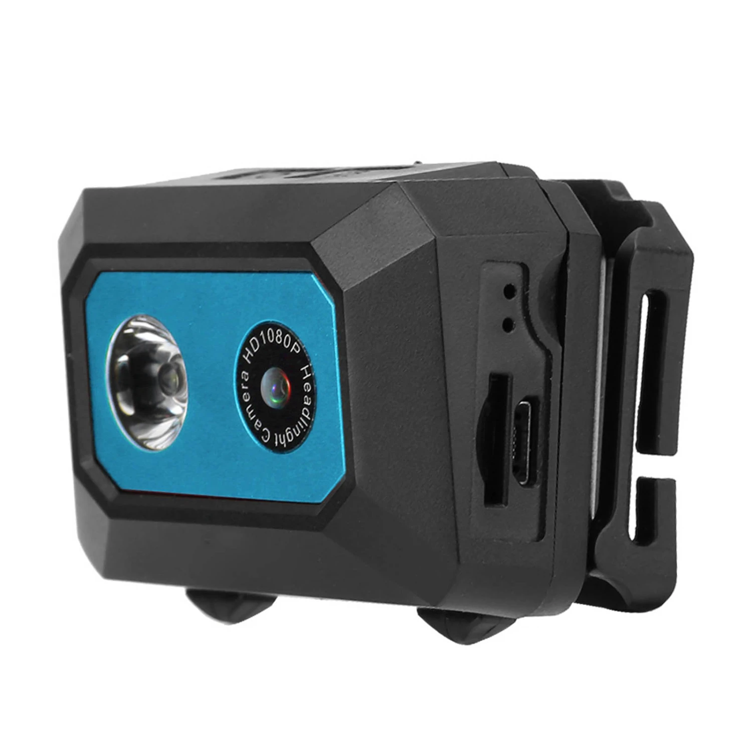 Super HD 1080P DV Sports Camera Head mounted Action Video Camcorder DVR Recorder (Black Blue)