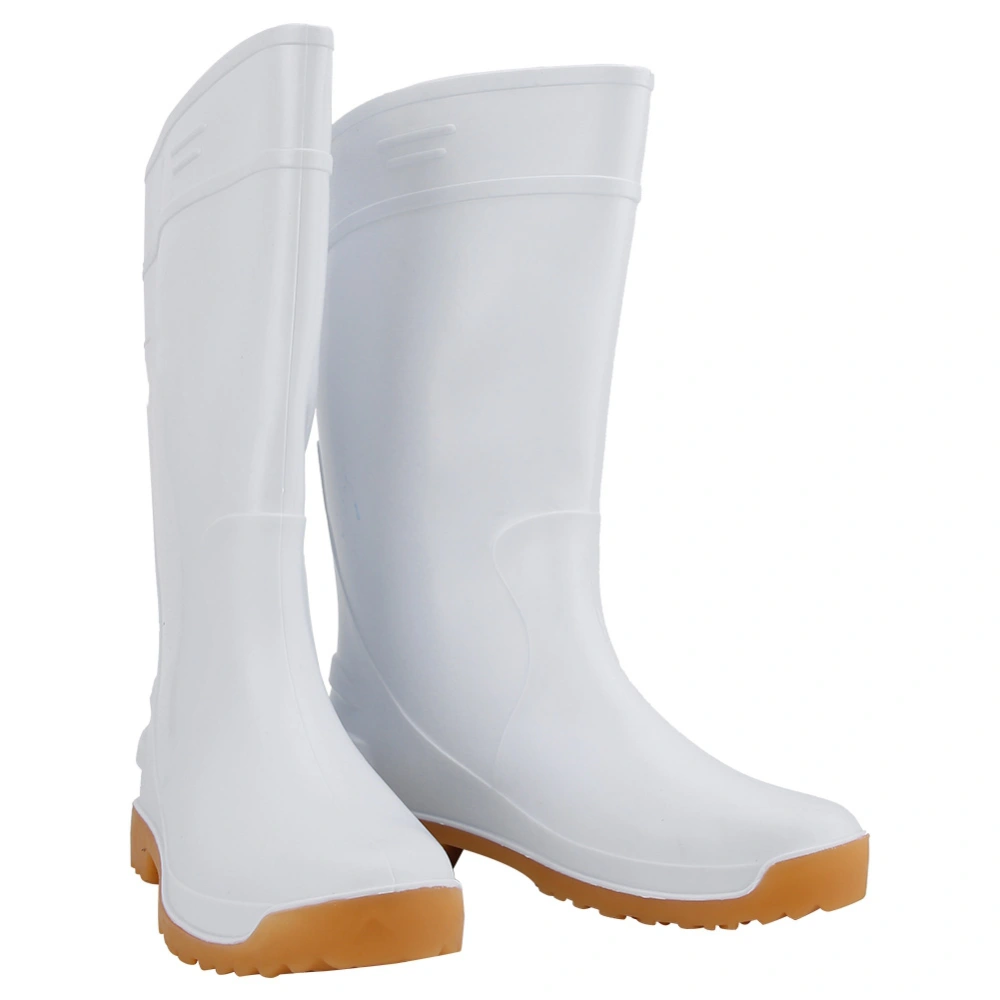 PVC Waterproof Non Slip High Safety Rain Boots Oil Acid Alkali Work Boots (41)