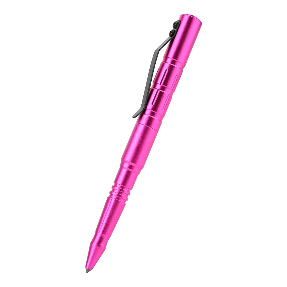 Self Defense Military Pen Tactics Pen Tungsten Steel Survival Defense Tool (Pink)