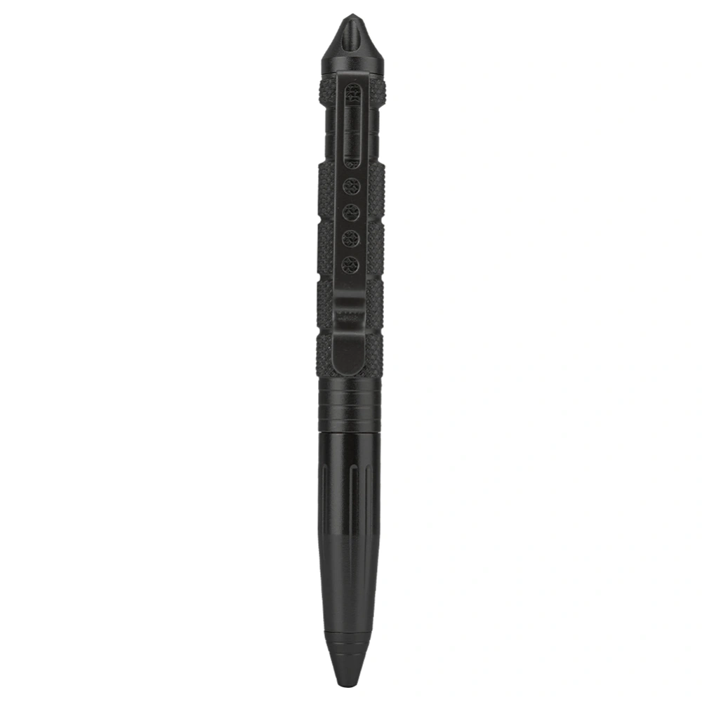 Multi function Tactic Tungsten Steel Protective Glass Breaker Pen Survival Tool (Black)