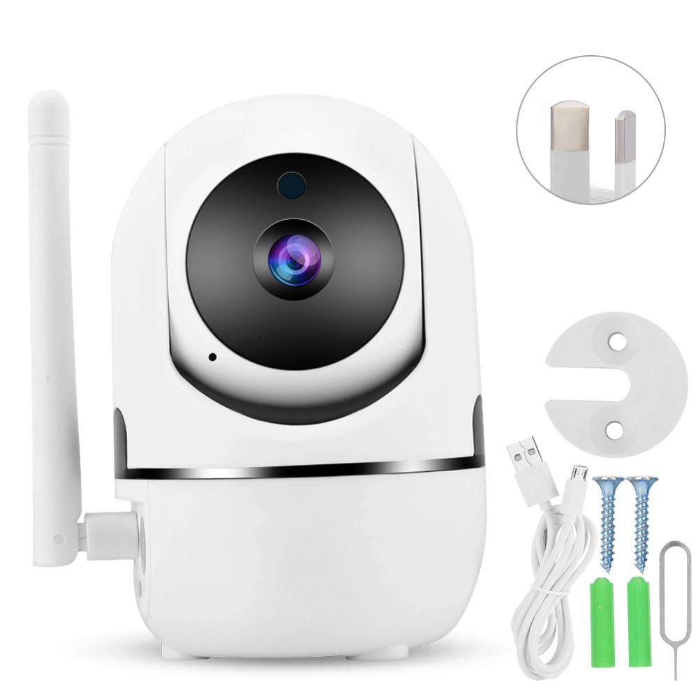 Night Vision 1080P Video Audio Baby Intercom Temperature Monitor Camera 100-240V(AU Plug)