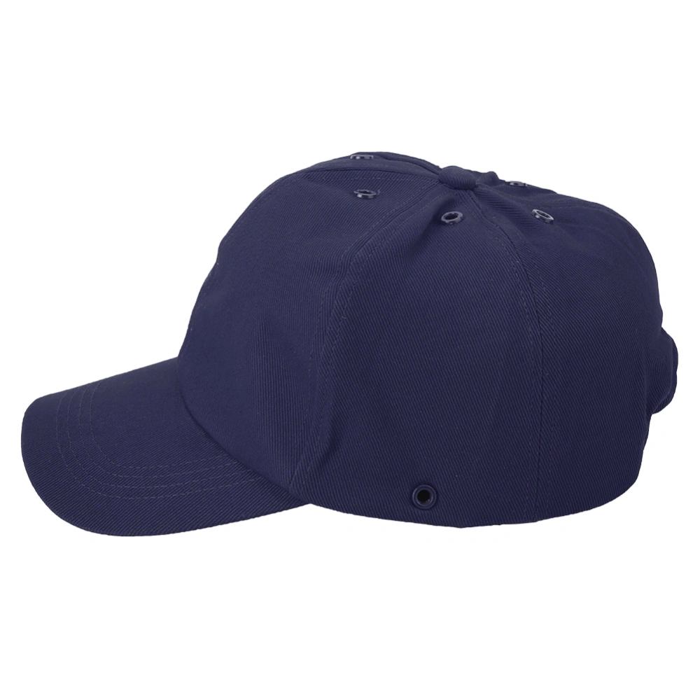 027 Light Anti collision Comfortable Breathable Baseball Hat Sports Safety Hat (Blue)