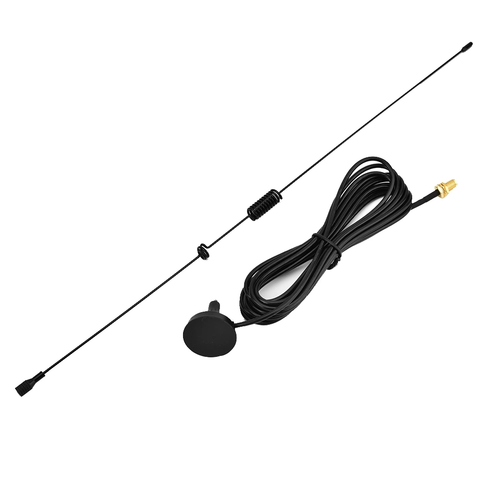 SMA Famale UHF + VHF Magnetic Car Antenna Fit for Kenwood Baofeng HYT PUXING TYT WOXUN