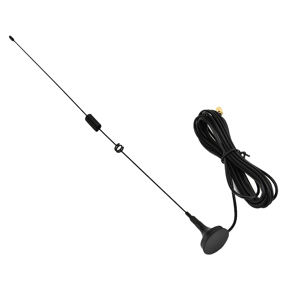 Ut 106UV SMA Male UHF+VHF Dual Frequency Magnetic Car Radio Antenna
