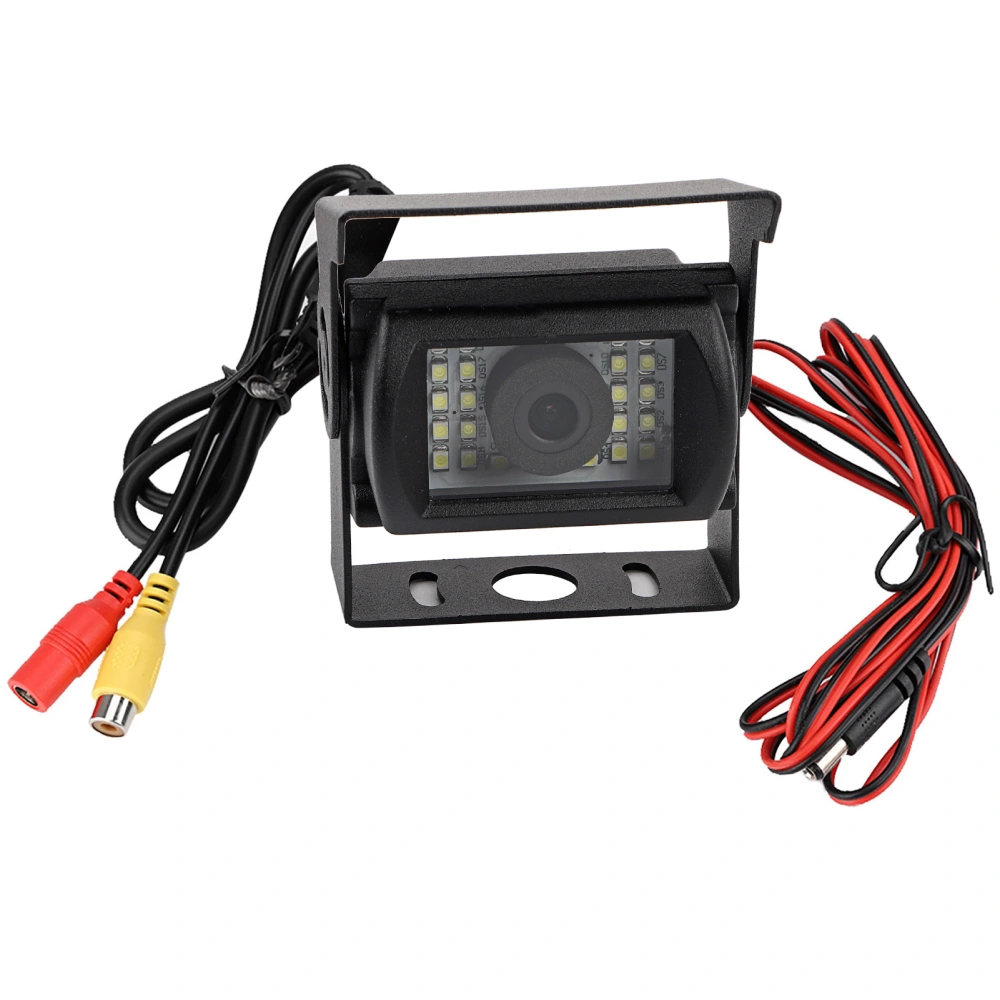 Infrared Night Vision Waterproof High Definition Rear View Reversing Camera with 24 LED Lights