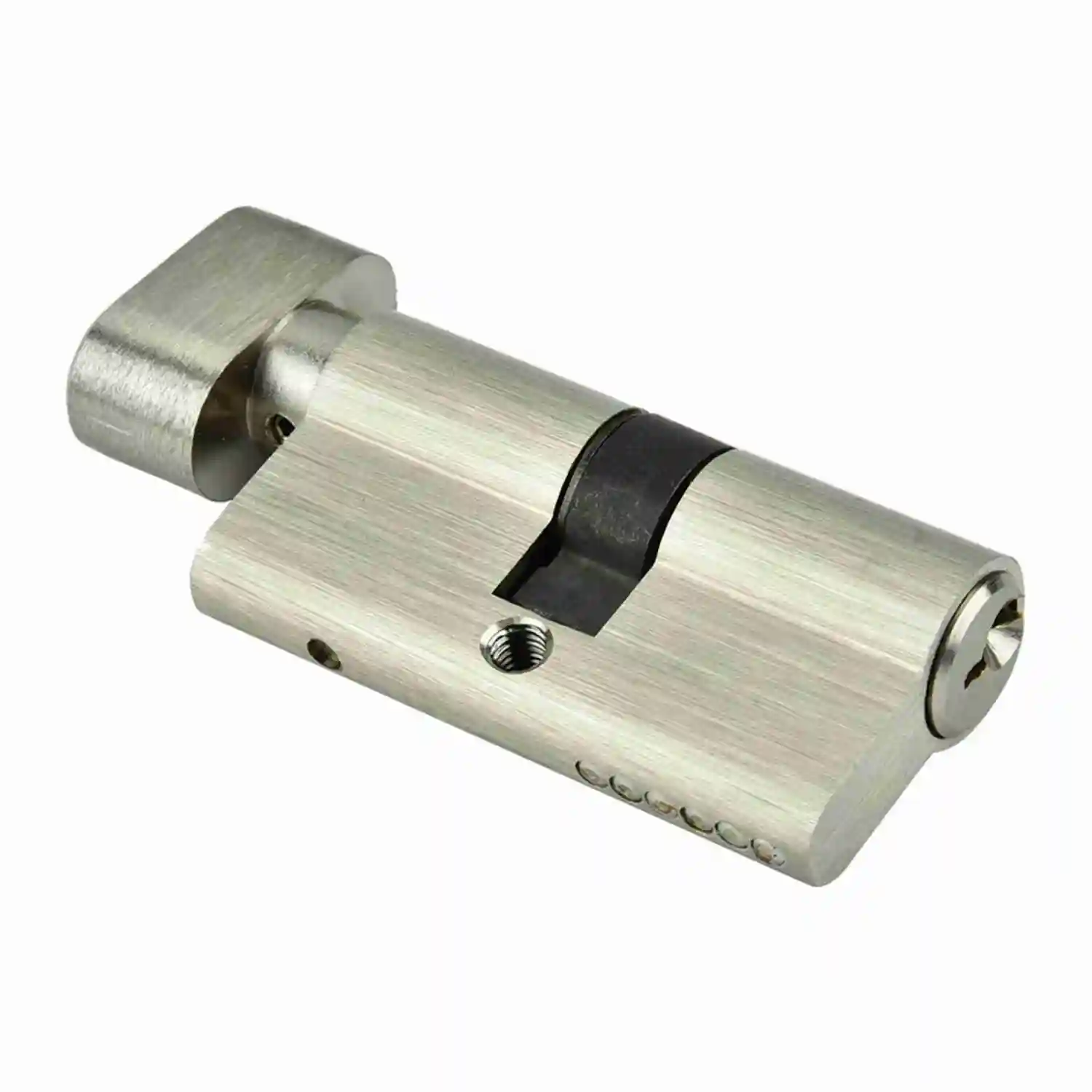 Copper Single Open Lock Cylinder Bedroom Door Lock Cylinder with Keys(L=60mm(30/30))
