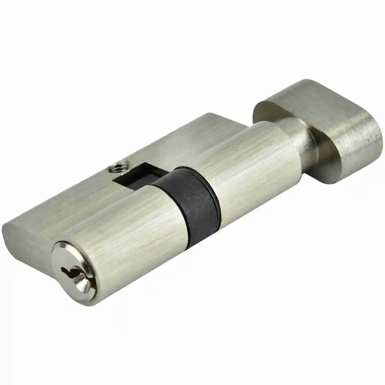 Copper Single Open Lock Cylinder Bedroom Door Lock Cylinder with Keys(L=60mm(30/30))