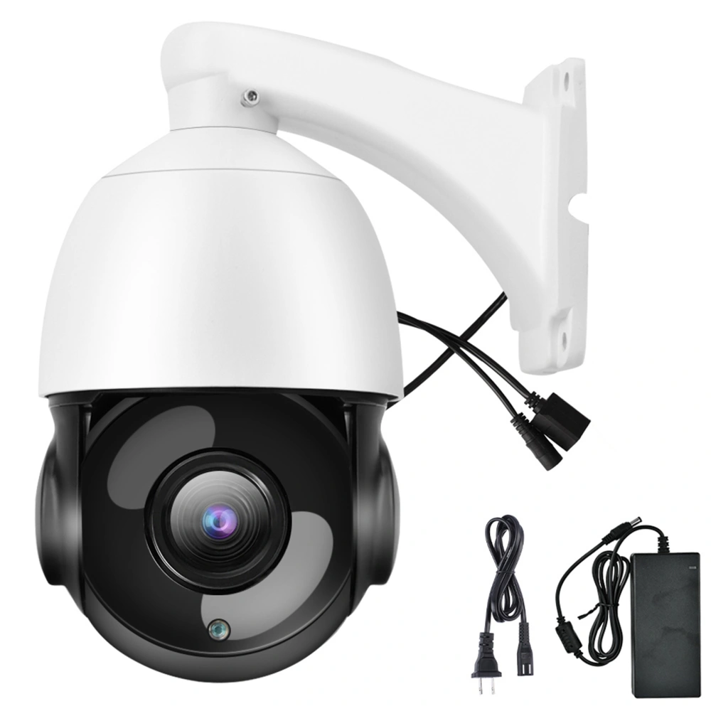 3MP 30X Zoom IP Speed Dome Camera for PTZ Webcam Outdoor Home Security Monitor 100‑240V US