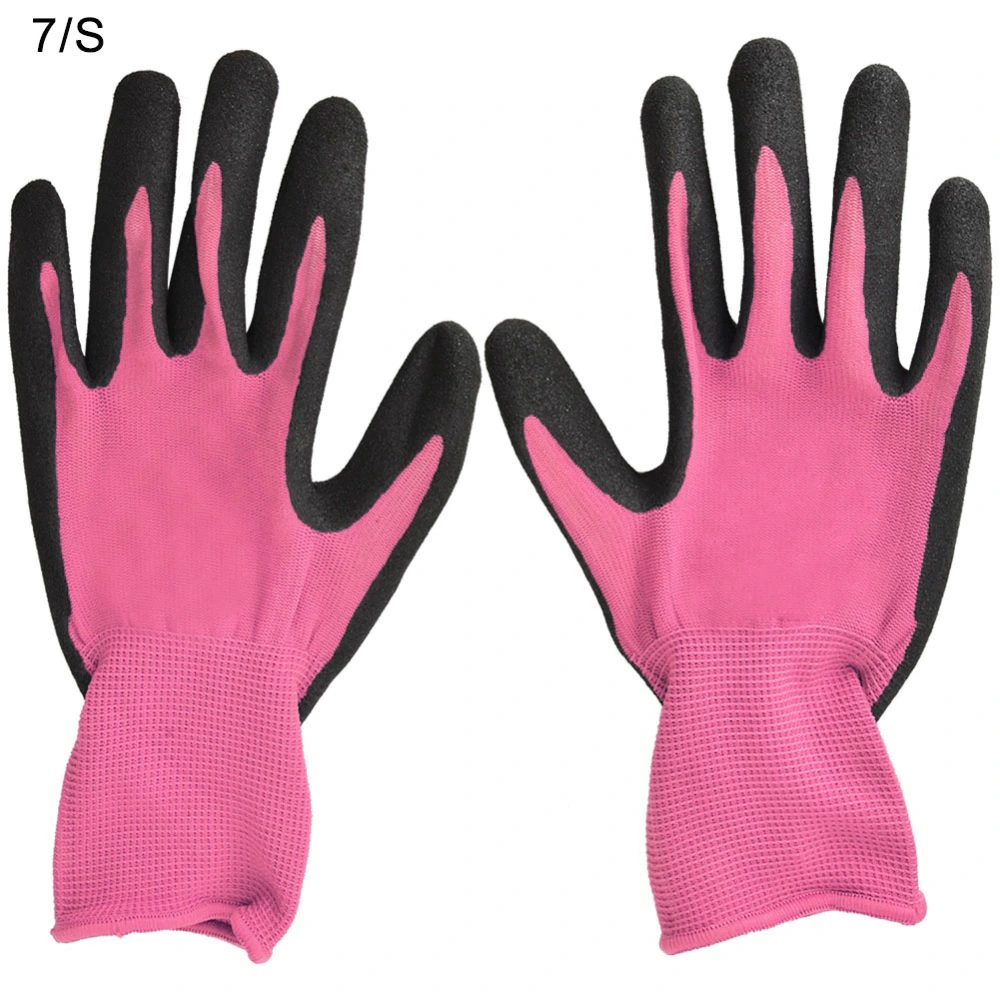 Wear Resistant Labor Protection Work Gloves Anti-slip Working Safety Gloves for Gardening (7/S)