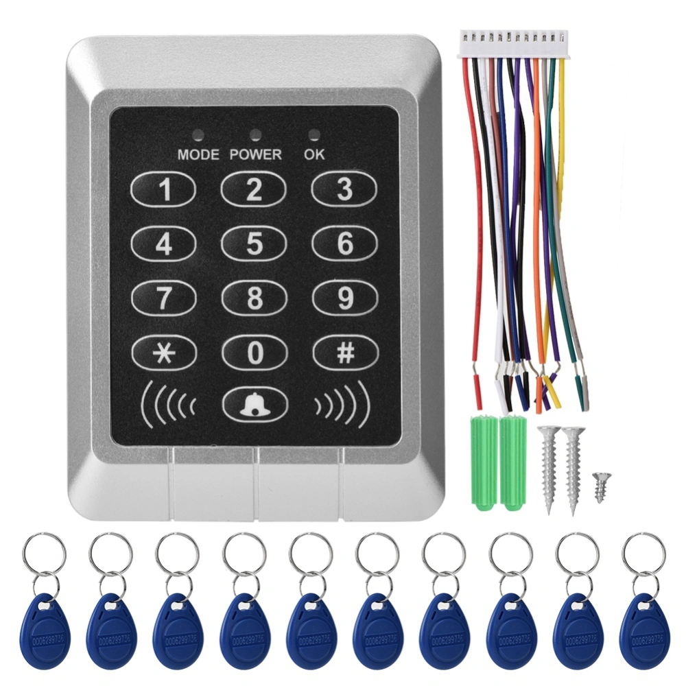 Card Access Control Password Keypad for Door Entry System Safety