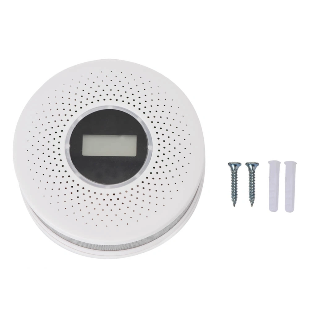 Carbon Monoxide Smoke Fire Detector Photoelectric Sensor Compound Security Alarm