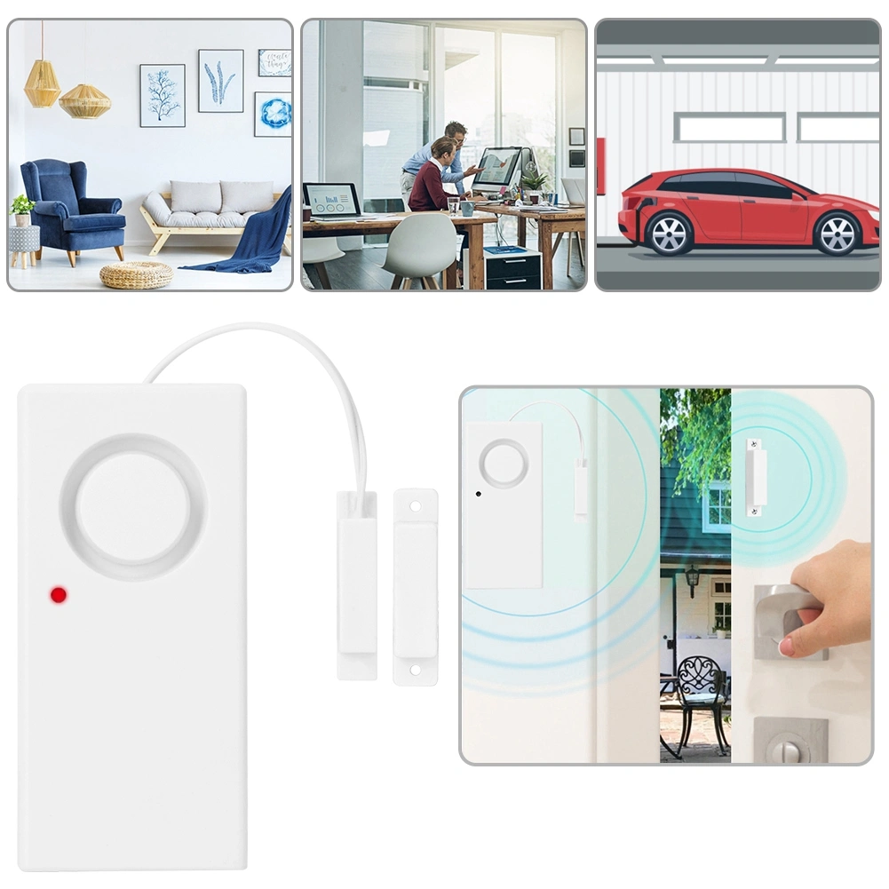 Door Window Magnetic Sensor Alarm Burglar Security System for Smart Home