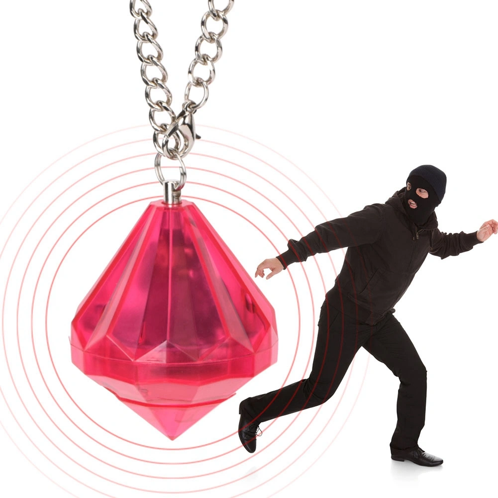 Elder Girl Child Personal Security Alarm Emergency Self Defense Alarm Keychain 130dB