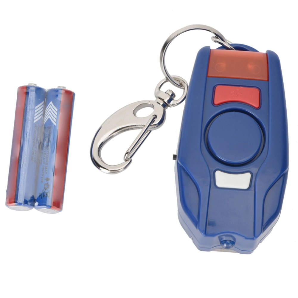 125-128dB Personal Alarm Keychain Outdoor Emergency Self Defense Safety Device with LED Light