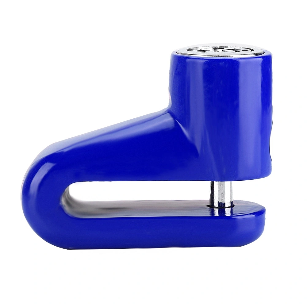 Security Scooter Motorcycle Bicycle Anti theft Heavy Duty Bike Brake Wheel Disc Rotor Lock Blue