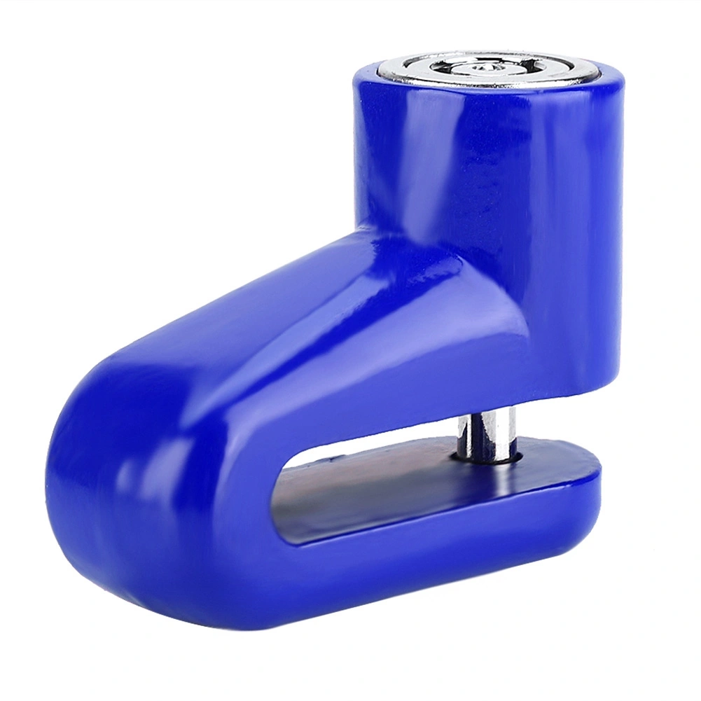 Security Scooter Motorcycle Bicycle Anti theft Heavy Duty Bike Brake Wheel Disc Rotor Lock Blue