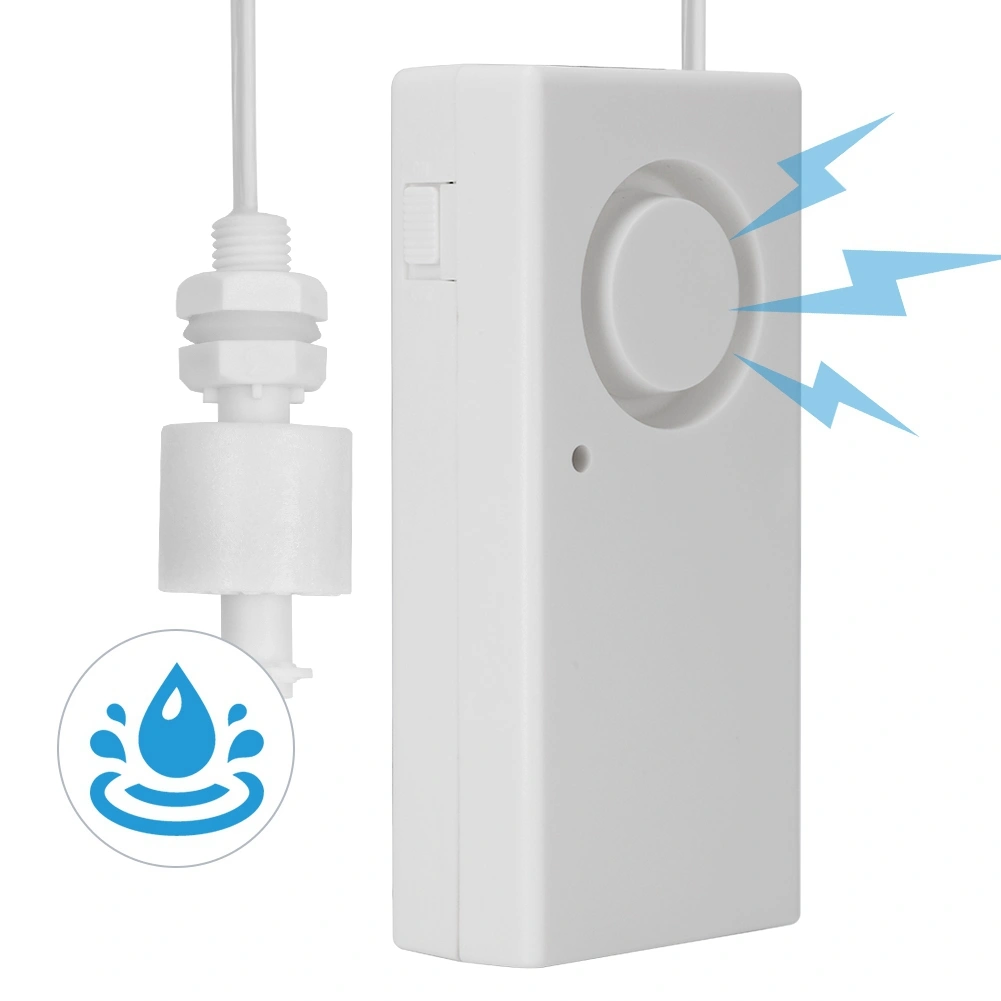 119dB Wireless Water Leak Detector Sensor with Floating Ball for Fish Tank Water Purifier