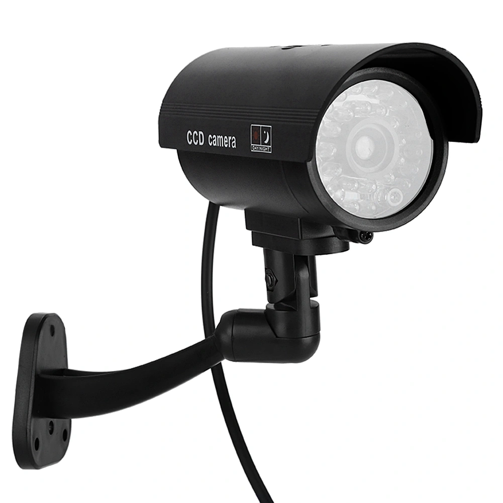 Flash LED Dummy Camera 3-6 Months Work Fake Security Monitor CCTV Anti theft