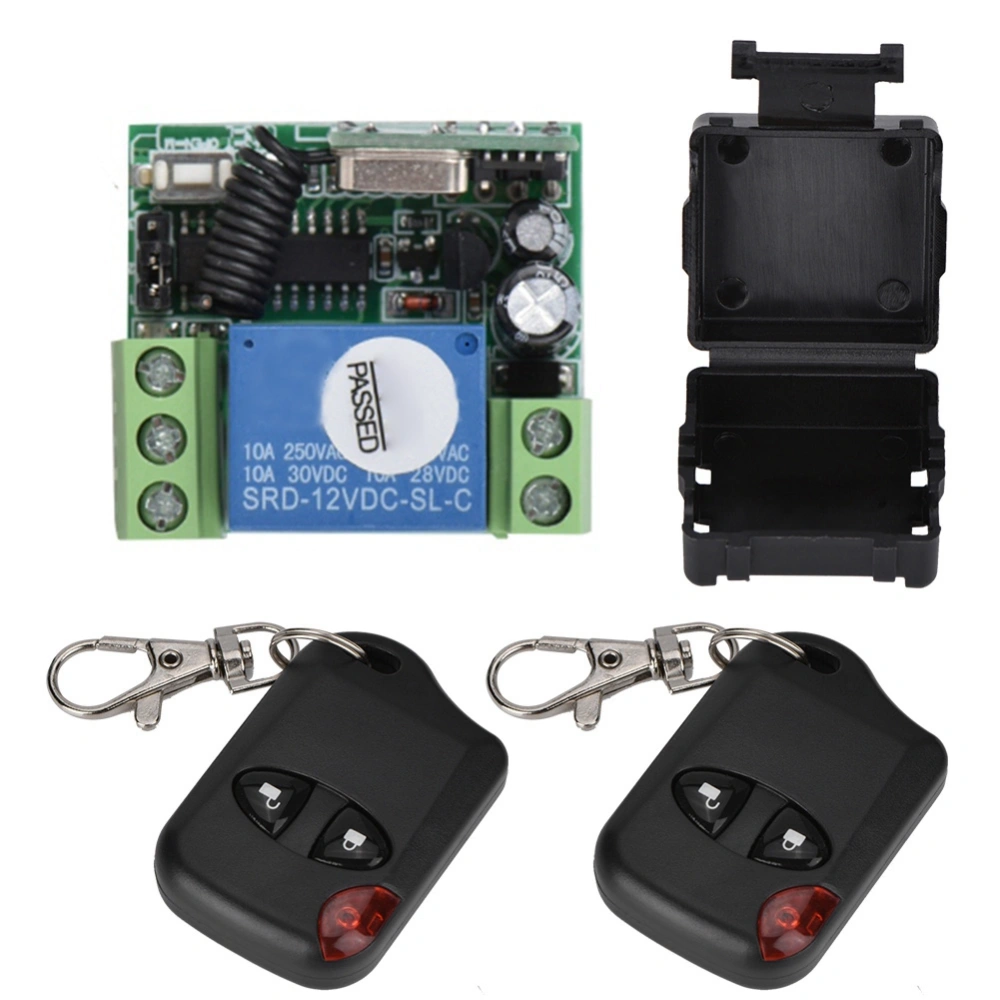 Wireless Remote Control Switch Relay Learn Code Switch Module Transmitter Receiver