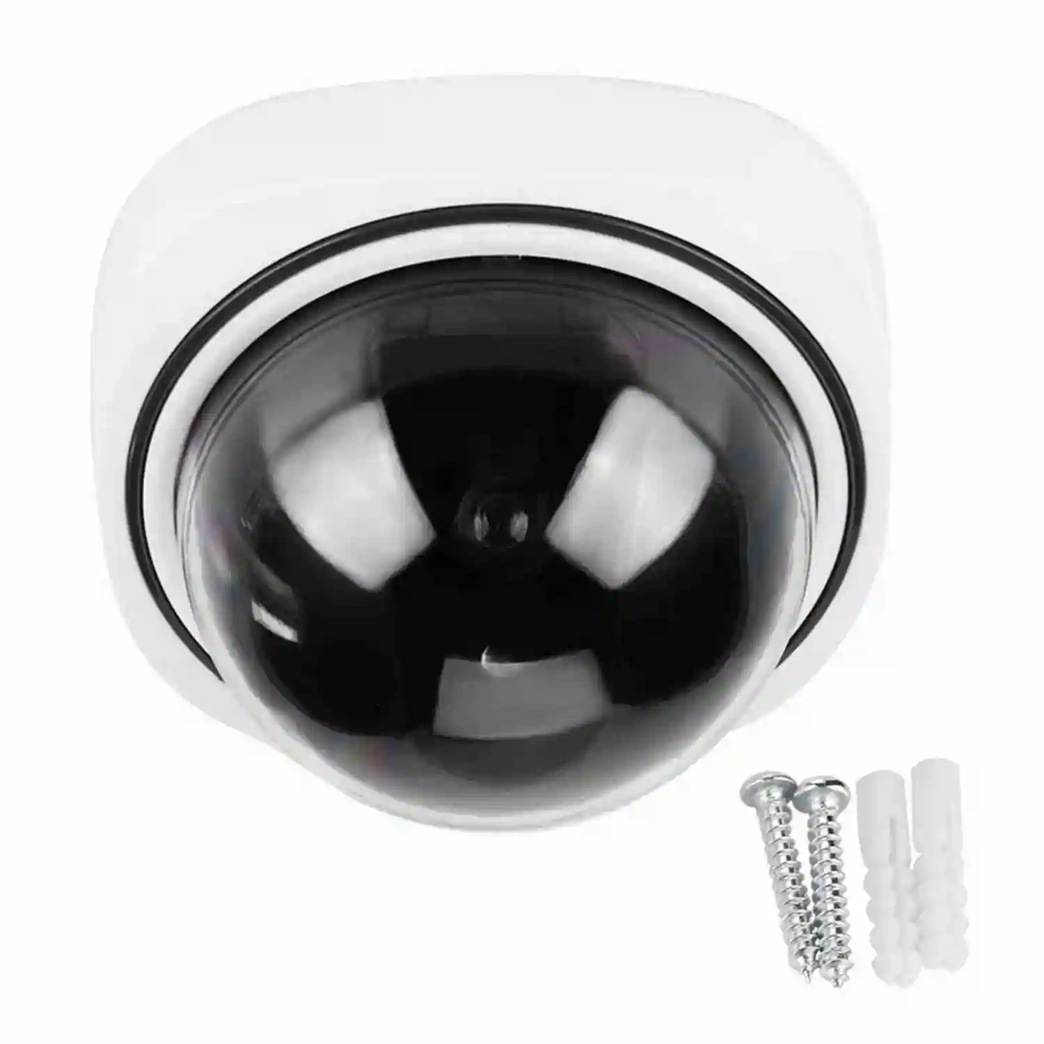Wireless Home Security Dome Simulated Camera Video Dummy Indoor Outdoor Surveillance Camera