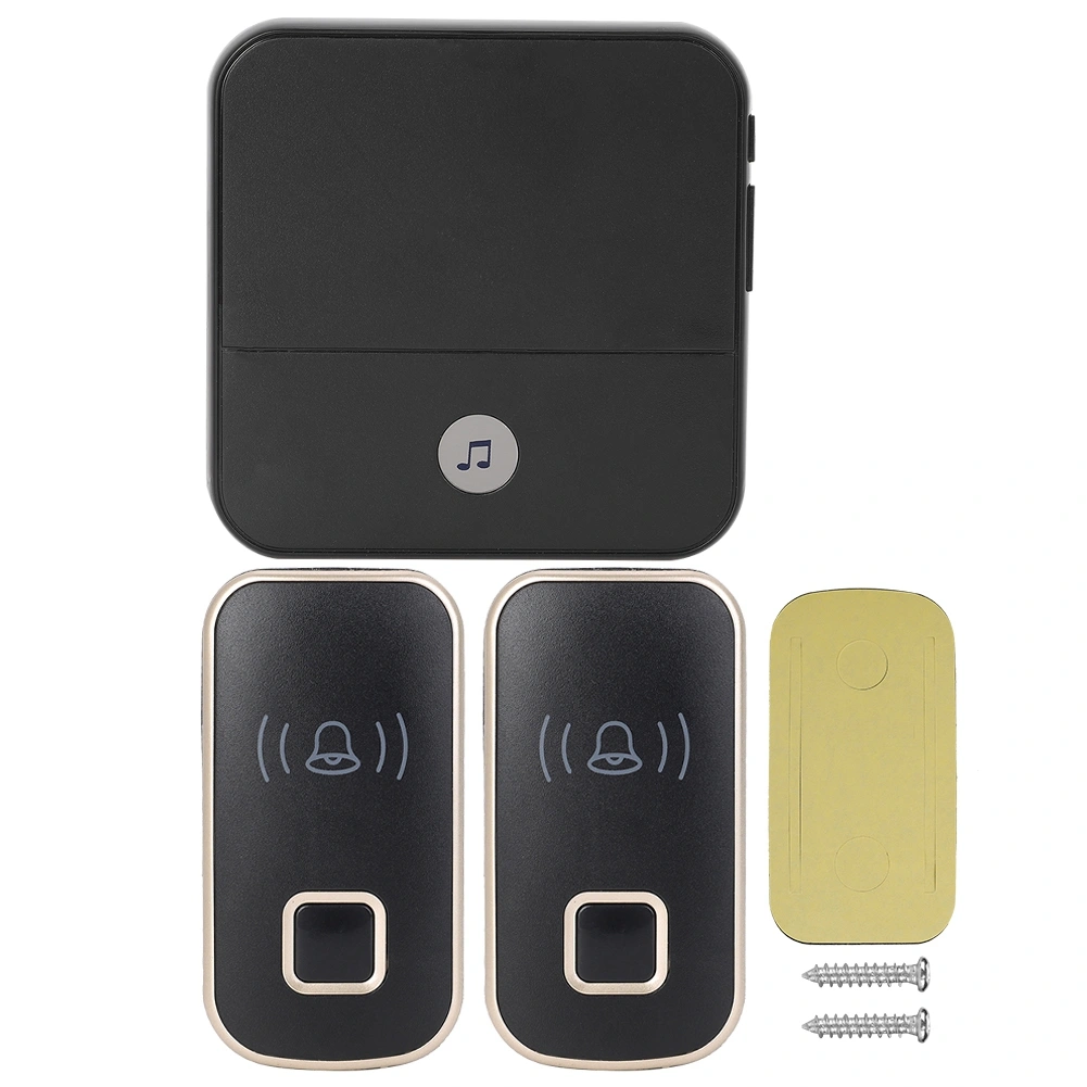 110db Wireless Chime Bell 300M Remote Doorbell Elderly Deaf Caller 1*receiver 2*transmitter