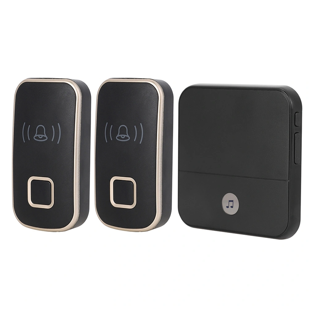 110db Wireless Chime Bell 300M Remote Doorbell Elderly Deaf Caller 1*receiver 2*transmitter