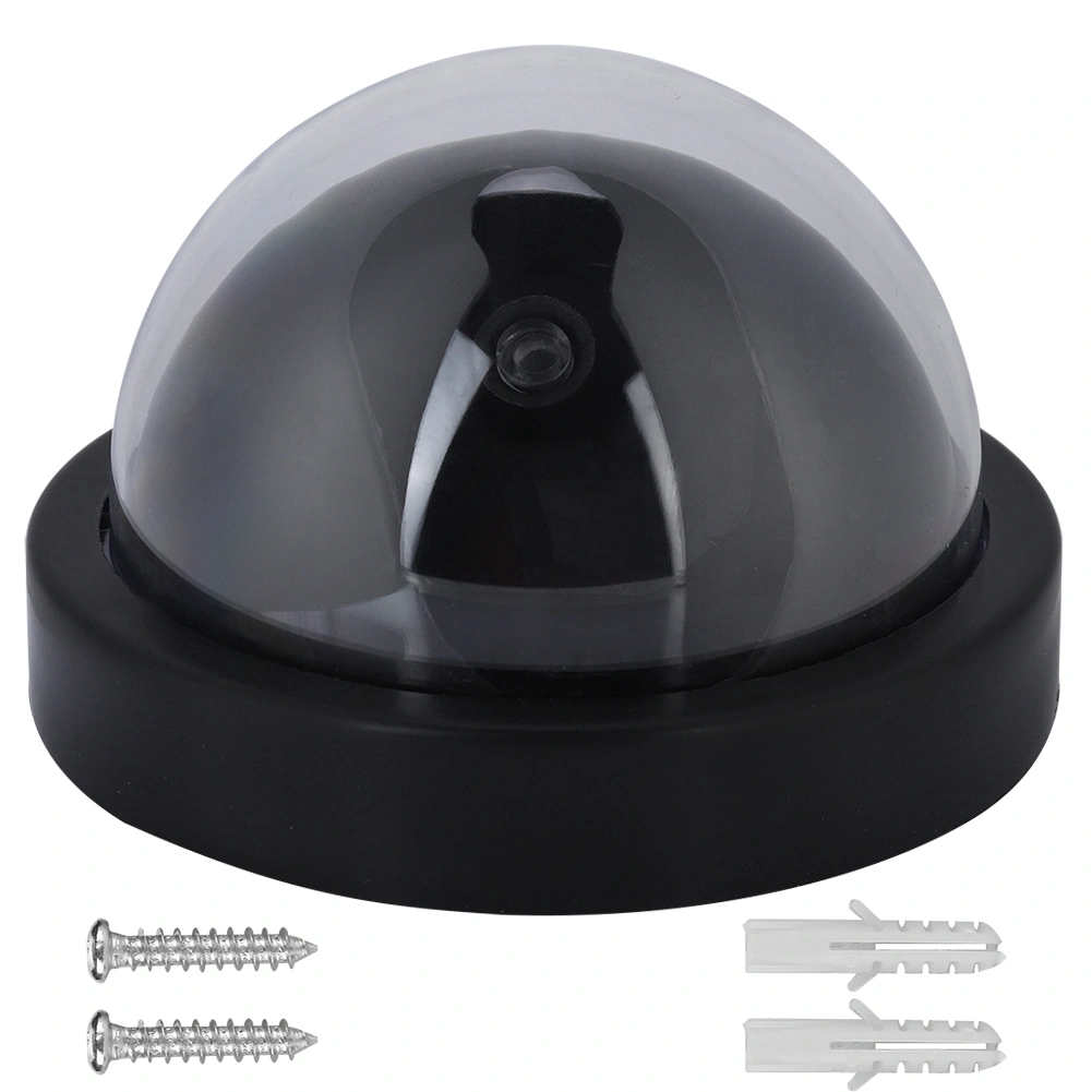 MR-02Y Dummy Fake Dome Surveillance Security Camera Simulated Decoy Camera with 1pc LED Light