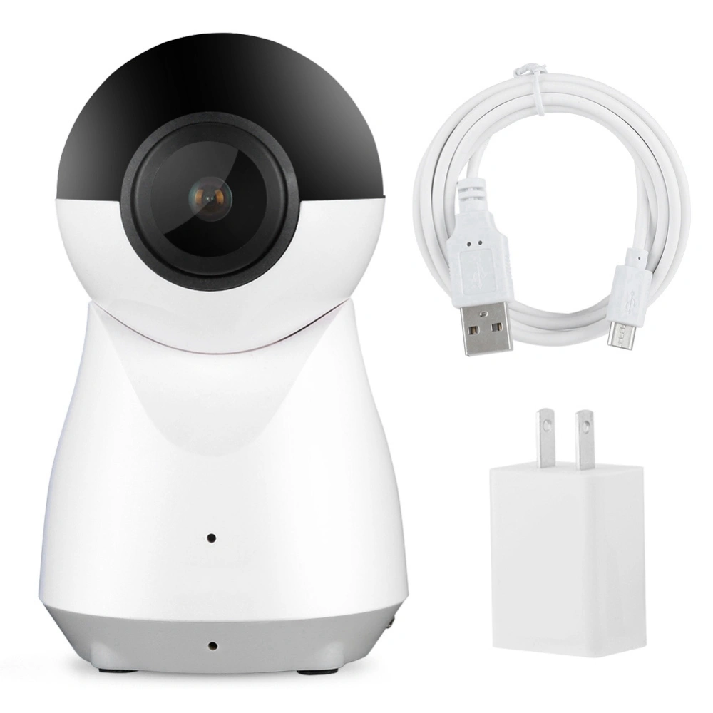 1080P HD H.265 720 Degrees Panoramic Infrared WiFi IP Camera 100-240V US