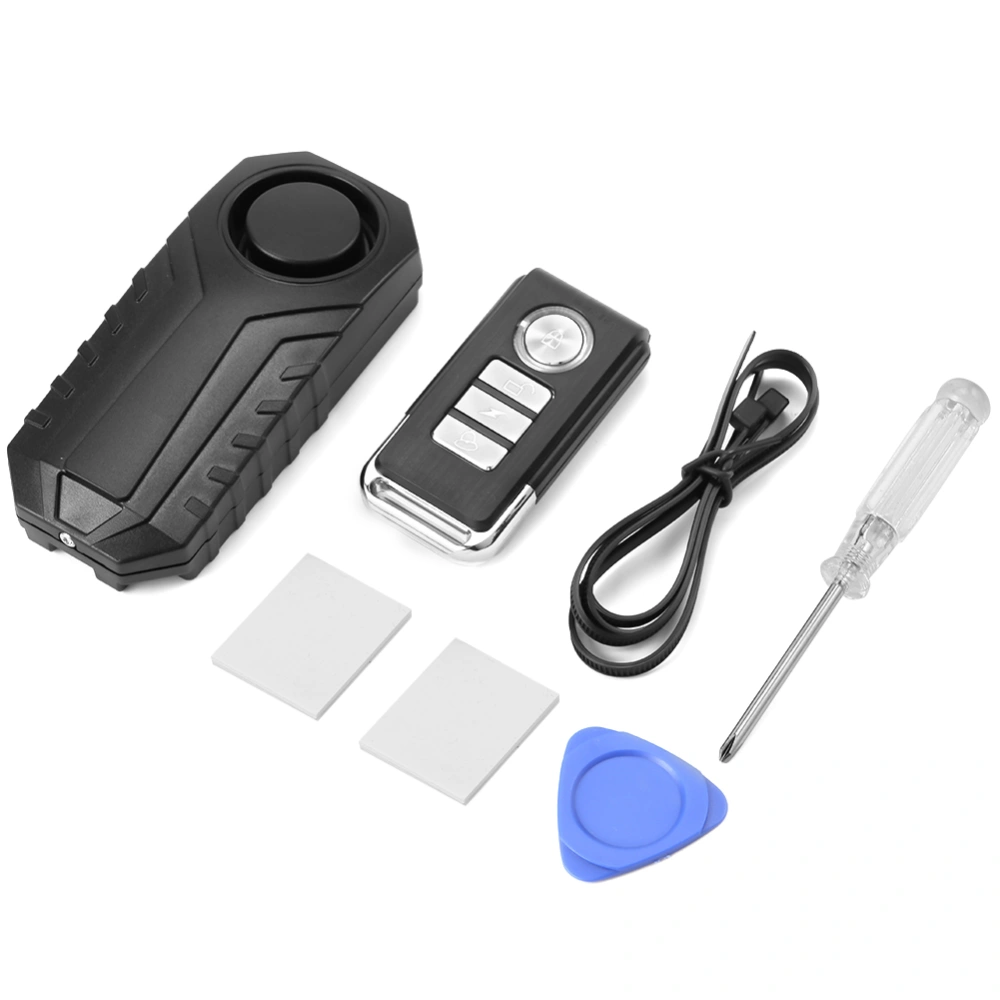 Mr 22R2 Wireless Bicycle Bike Anti theft Alarm Security Remote Control Lock Loud Sound Alarm