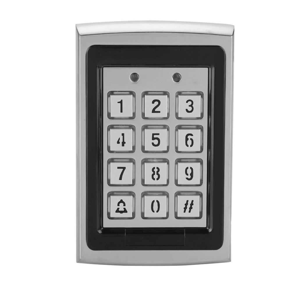 125KHz Top Metal RFID Card Reader Password Door Access Control Keypad with Backlight