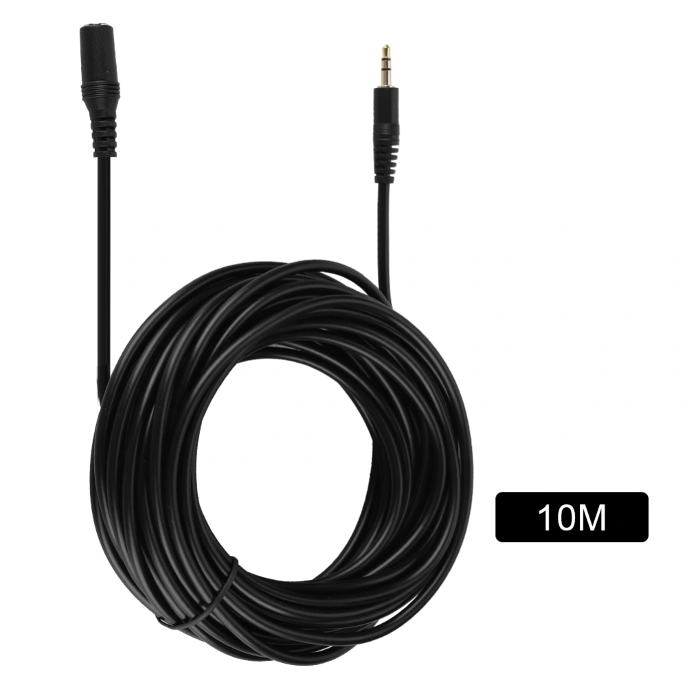 3.5mm Male to Female Audio Extension Cable Jack Aux Cable for Smartphone Headphones Stereo 10m