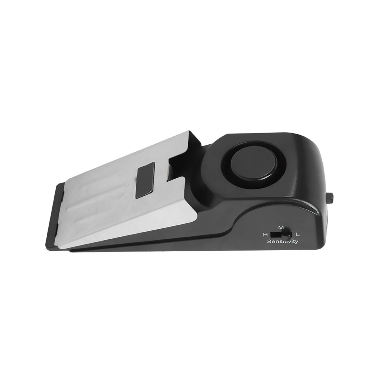Portable Wedge Shaped Door Stop Alarm Home Travel Security System Wireless Alert Burglar 120db
